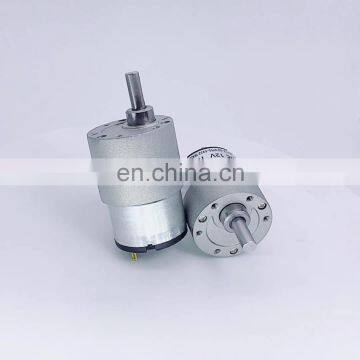 ChiHai Motor CHR-GM37-520 off-axis High Torque Reducer 37mm carbon brush gearbox dc motor for Smart Car DIY Robot Parts