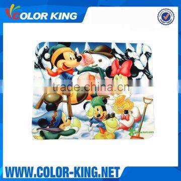 Colorking Hot Sale 3mm thickness Computer Sublimation Blank Mouse Pad