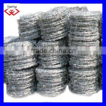 electro Galvanized barbed wire factroy price