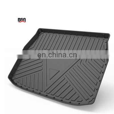 Full set 3d rubber car mat rear cargo liner used for C-HR