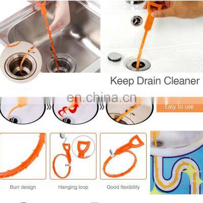 Amazon Hot Sales Hair Drain Clog Remover Cleaning Tool photo-4