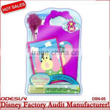 Disney factory audit manufacturer 2015 activity set with paper handle