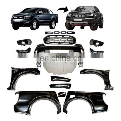 Car Accessories Raptor Style UPGRADED KIT Conversion Body Kit For Ranger T8 2018-2020