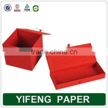 Supply Red Small Gift Box,wedding Box,food Box photo-3