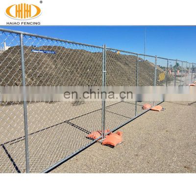 Factory Supply Decorative Chain Link Temporary Fence