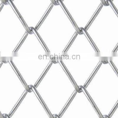 Professional cheap pvc Chain link fence for football field fence for sale