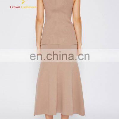 Сексуальный безрукавный женский пуловер изCashmere photo-2