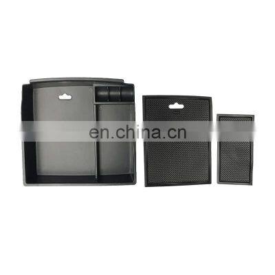 Interior Accessories Parts Silicone Armrest Rest Storage Box Center Control Console Organizer Tray For Kia Sedona Carnival photo-2