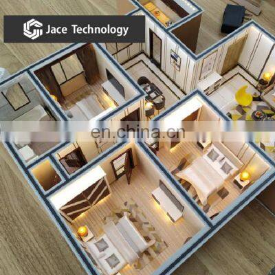 High quality and low price New Arrival single building model commercial building model