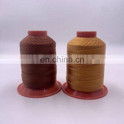 China Supply Wholesales Hot Selling High Tenacity Tex 135 Bonded Polyester Sewing Thread photo-5