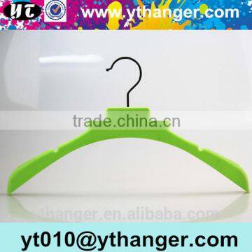 YY0493 Custom Hanger Factory Bridal Dress Hanger Wedding Dress Purple Notched Velvet Hanger Supplier's Choice photo-2