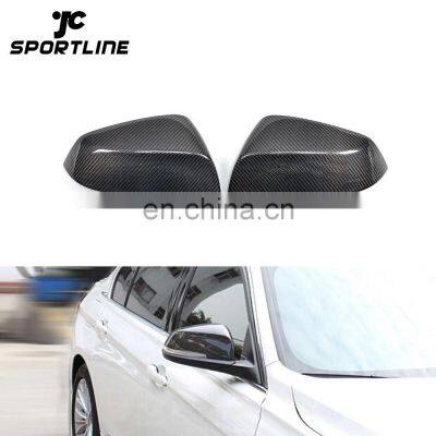 Replacement F30 Carbon Fiber Car rear view Side Mirror Covers for BMW 3 Series F30 12-16