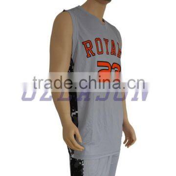 Custom Sublimated Basketball Jersey Design/custom Dry Fit Basketball Uniform Supplier's Choice photo-3