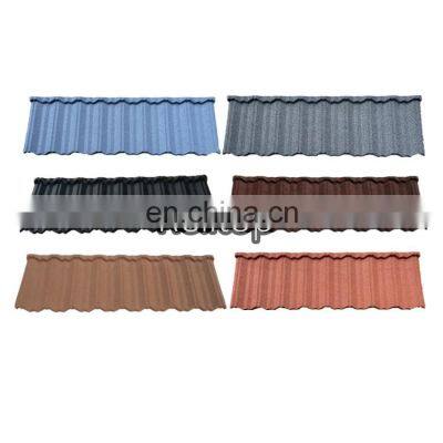 Customize Stone Coated Steel Roof Tile For Workshop Nonresidential Buildings Strong Sense Of Lines Nosen Tile Dropshipping