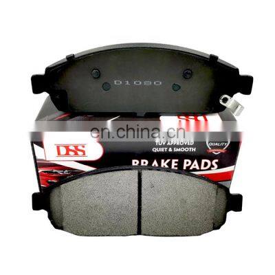 D1080 Wholesale brake system break pads auto car spare parts pastillas de freno ceramic brake pad for Jeep