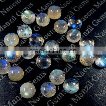 Labradorite 4mm Round Cabochon photo-5
