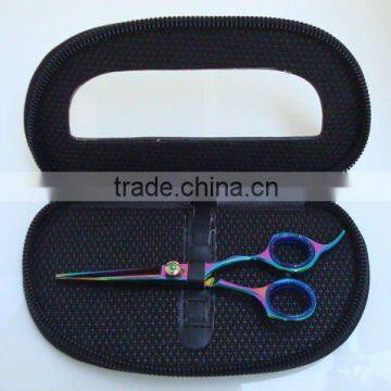 Single Hair Scissors Case made of Synthetic Leather