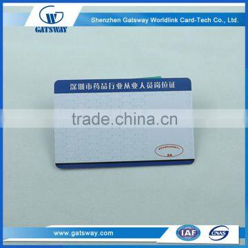 Color Printed Plastic Pvc Cards,Soft Plastic Pvc Cards for job card