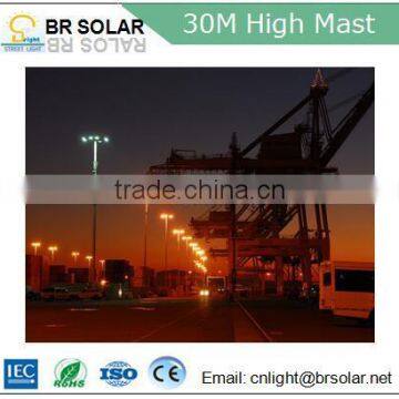High Pressure Sodium Flood Light High Mast Lighting With Pole Street Light