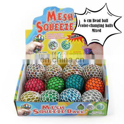 Quality Products Seller Mini Decompression Silicone Squishy 3d Squeeze Stress Fidget Toys Ball