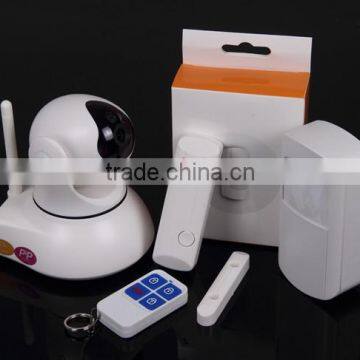 Home security system,connecting alarm sensors and camera,suitable for home and office