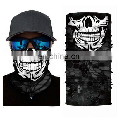 Multifunctional seamless Reusable  Face cover Bandanas Scarf with for Sports headwear