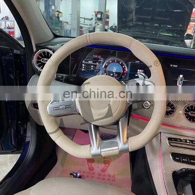 CLY Genuine Steering Wheels For Mercedes A C E S CLA GLA GLC GLE GLS GLE Class Change AMG Steering Wheel