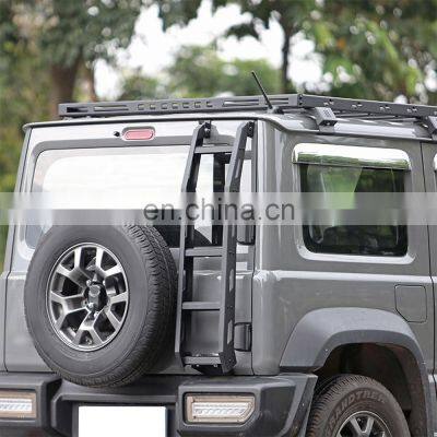 Offroad Aluminum BlackTail ladder for Suzuki Jimny 2019-ON Tail ladder  for JB64 JB74 JB64W JB74W