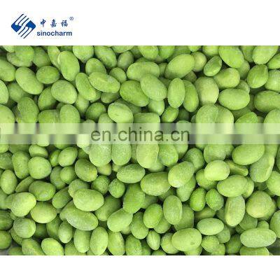 Sinocharm New Season Organic Frozen Shelled Edamame with BRC Certificate Non Worm IQF Frozen Soybean Kernels