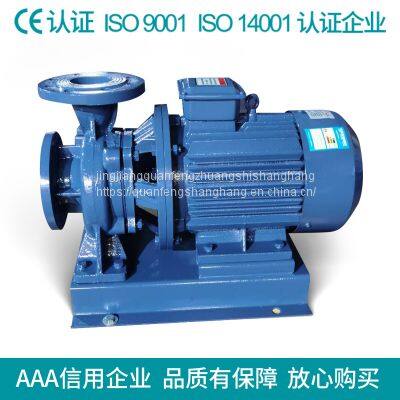 ISG vertical pipeline centrifugal pump hot water circulating pump pipeline booster pump