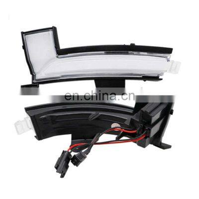 A Pair Dynamic LED Side Mirror Blinker Clear Lens Turn Signal Lamp For Skoda Kodiaq 2016 photo-3