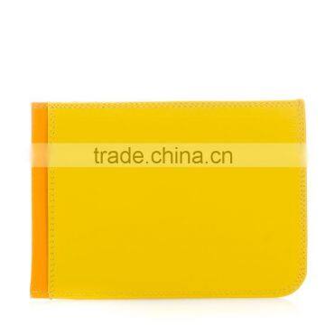 Simply Designed and Utterly Practical Colorful Genuine Leather Compact Pocket Wallet ID Business Name Card Holder photo-4