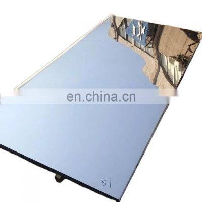 custom 4*8ft decorative PVC filmed 304 420j1 420j2  inox mirror finished ba no.4 brushed flat plain stainless steel sheet plate