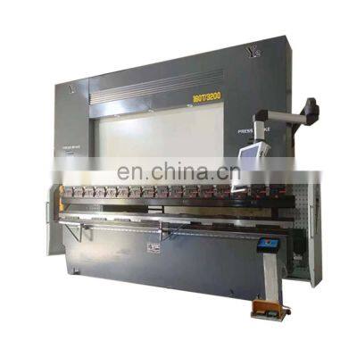 Press Brake Hydraulic CNC Sheet Metal Press Brake Machine  With E21DA41 DA56 DA66T metal working industries