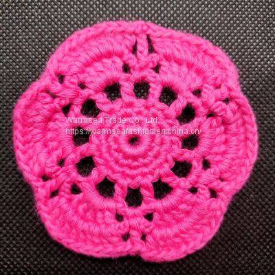 Handcraft garment accessories handmade cotton appliques