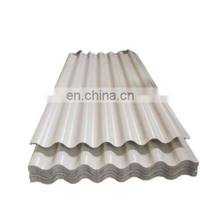 ASTM DIN JIS 0.14-0.2 mm APVC UPVC 22 gauge 4x8 Cold Rolled GI Colored coat Corrugated Zinc Metal Galvanized Steel Roofing Sheet