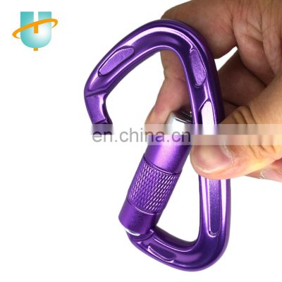 5300lbs High Quality Durable Type Rock  Carabiners hook for Mountain Climbing aloft work