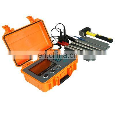 Portable soil non-nuclear moisture density gauge