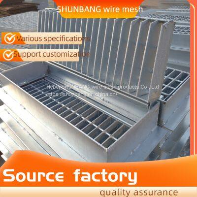 Stainless Galvanized Press-Locked Steel Bar Gratings With Mild Steel Material