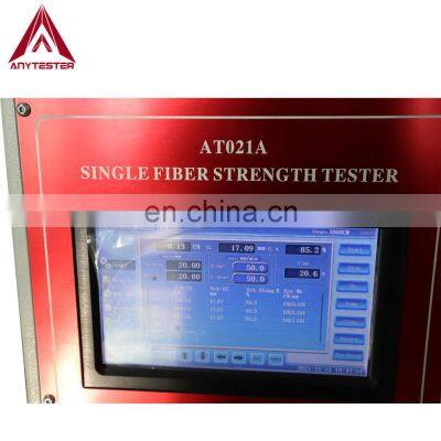 Large LCD Screen Display Single Fiber Strength Tester With Pneumatic Clip photo-5