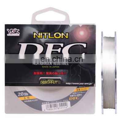 Japanese Imported YGK DFC  70m 100m flurocarbon 100% fishing lines florocarbon fishing line