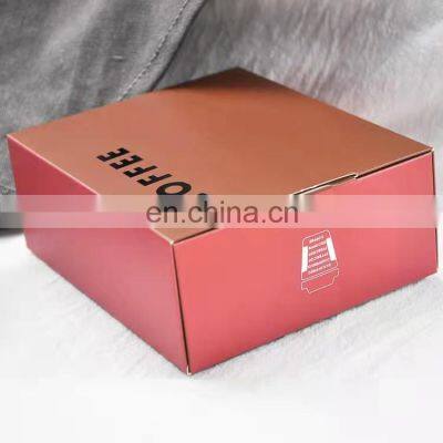 Luxury Coffee Tea Packaging Box Custom Logo Small Tea Bag Gift Packing Cardboard Paper Tea Box photo-5