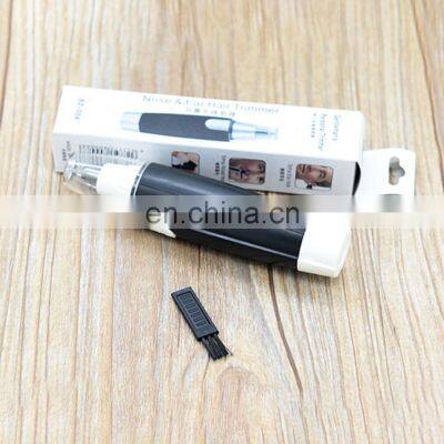 New Portable Electric Nose Hair Trimmer Man Shaving Nose Hair Removal Shaver Clipper Black No Spray Nose Hair Clipper photo-3