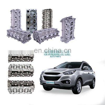 Ivanzoneko Factory wholesale Chinese Diesel Head Cylinder Aluminum Engine Cylinder Heads For Hyundai  Kia Korean Cars