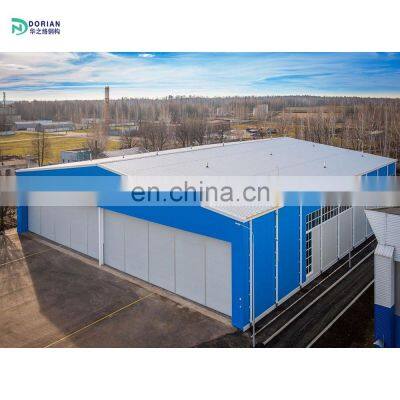 steel customized prefabricated steel structure building wave pool construction warehouse