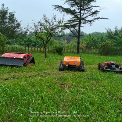 remote control steep slope mower, China robot lawn mower for hills price, robot lawn mower for hills for sale