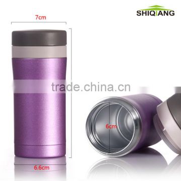 250ml Stainless steel vacuum insulated thermal mugs