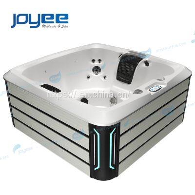 JOYEE 7 Persons Acrylic Whirlpool Massage Outdoor Bathtub With Jacuzzier Function photo-3