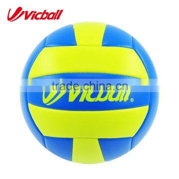 Machine stitched foam PVC material colorful volleyball size 5#