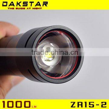 DAKSTAR NEW ZR15-2 XM-L U2 1000LM 18650&26650 Zoom Dimmer Flashlight LED Flashlight photo-2